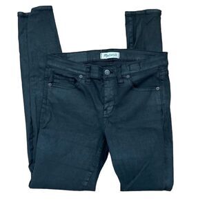 Madewell black skinny skinny jeans size 28